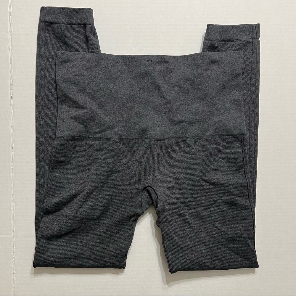 Spanx Shapewear Womens Extra Large Gray Leggings Tights Shape Wear